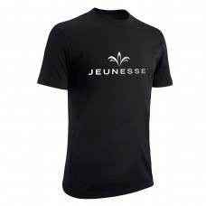 Мужская Футболка Jeunesse logo чёрная